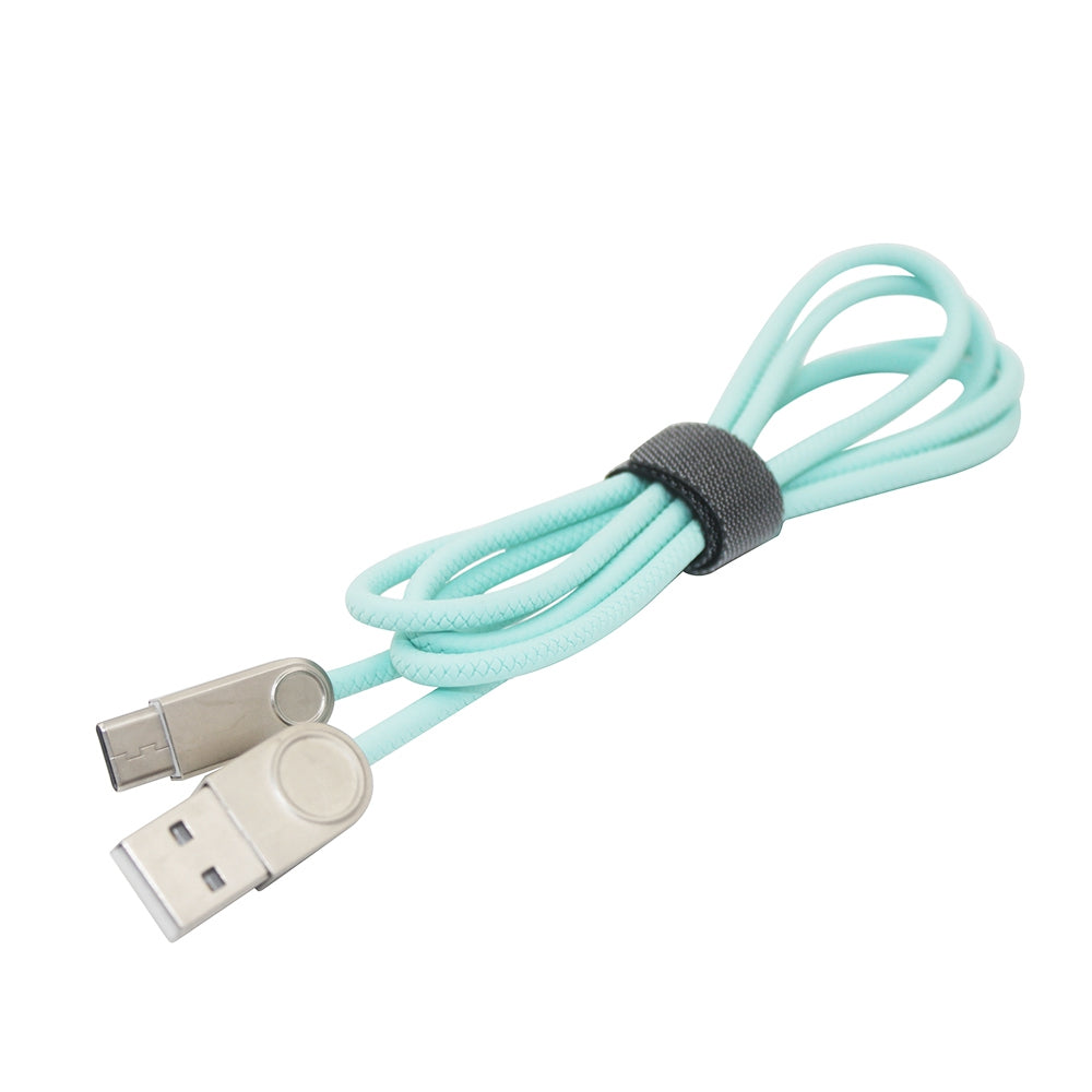 3.4A Quick Charge Usb 3.1 Type-C Charging Cable with High-Speed Data Cable 100CM