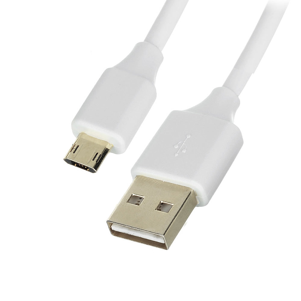 Cwxuan Micro USB to USB 2.0 Dual Side Plug Data Charging Cable 1m