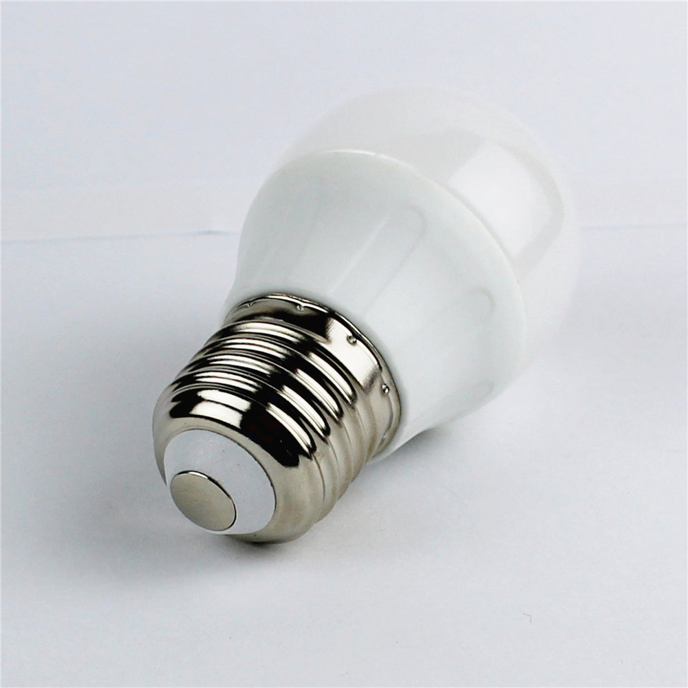 4W E27 LED Globe Bulbs G45 6 leds SMD 3528 Cold White 325lm 6400K AC 110-240V