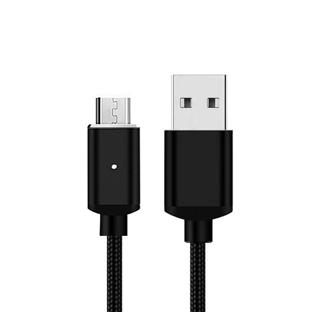 Cwxuan Micro USB Detachable Magnetic Adhesion Braided Data Sync Charging Cable (100cm)