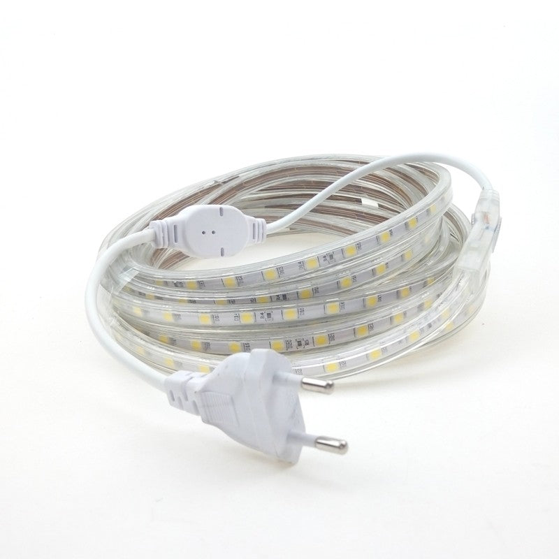 1PCS 15M 220V 5050 900LED 75W Flexible Tape Rope Strip Light Xmas Outdoor Waterproof Garden Outd...