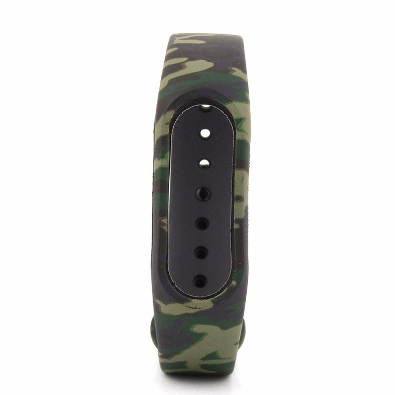 Camouflage Pattern Watch Strap for Xiaomi Mi Band 2