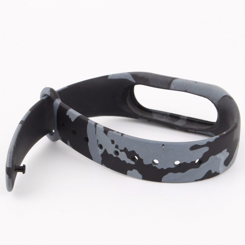 Camouflage Pattern Watch Strap for Xiaomi Mi Band 2