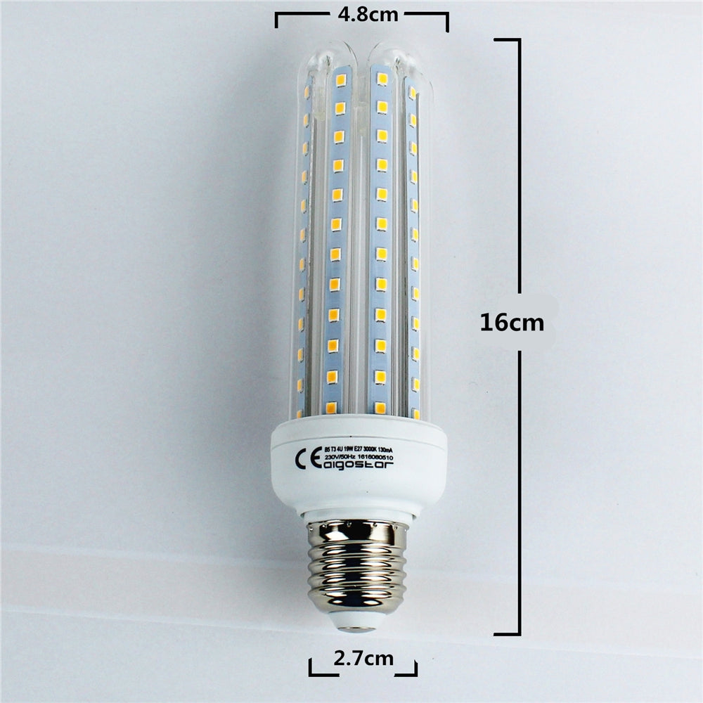 19W E27 LED Corn Lights T30 96 leds SMD 3528 Warm White 1500lm 3000K AC 110-240V