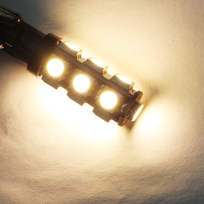 4PCS  Super Warm White T10 5050 13SMD Car RV Camper Backup LED Light Bulbs 194 921 912