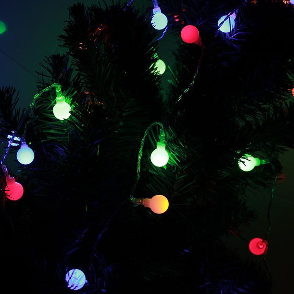 9M 50LEDs Waterproof Outdoor RGB String Light for Christmas Holiday Decoration