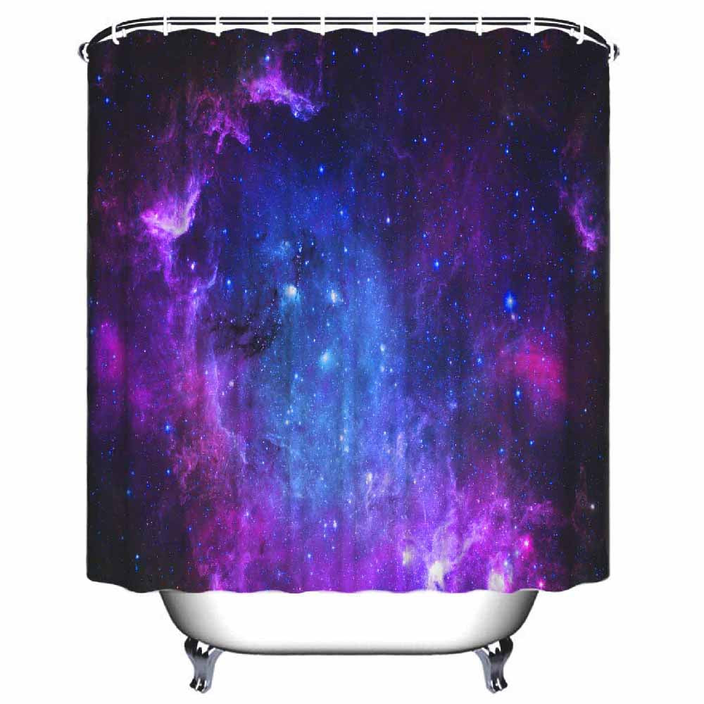 Dream Star Bathroom Waterproof Polyester Shower Curtain