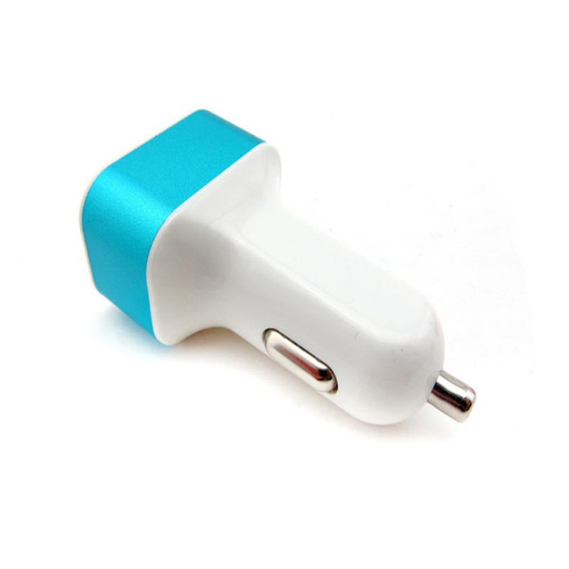 2A 3 USB Aluminum Alloy Car Charger on Board