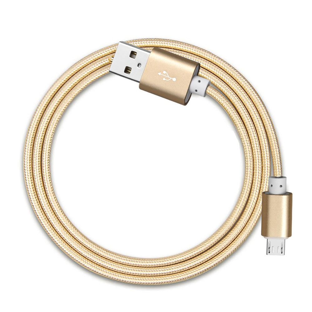 2M Nylon Micro USB Charger Cable for Xiaomi