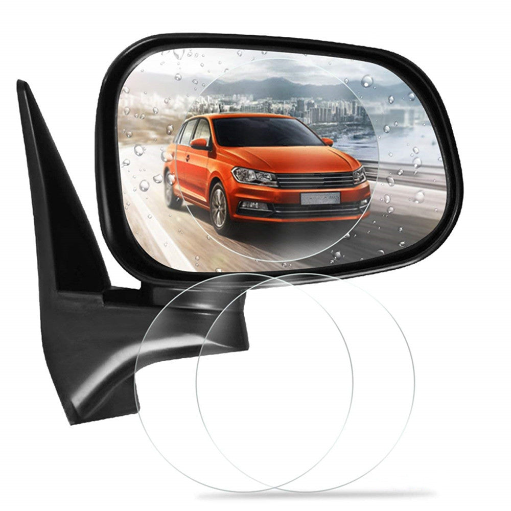 2 PCS Car Rearview Mirror Anti Fog Rainproof Clear Protective Film