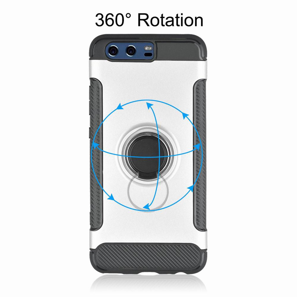 360 Degree Stents Cases for HUAWEI P10 Plus Case Ultra Thin Matte Phone Cover Case