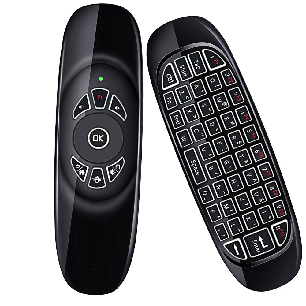 AF1202.4G Mouse Whole Keyboard Remote Control With LED Backlight