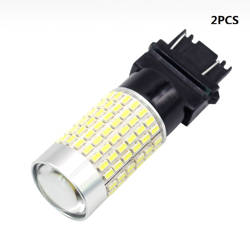 2PCS 3156 3157 T25 Super Bright 6500K White 144SMD Back Up Reverse Tail LED Light Bulbs