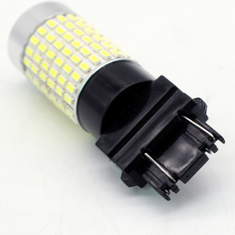 2PCS 3156 3157 T25 Super Bright 6500K White 144SMD Back Up Reverse Tail LED Light Bulbs