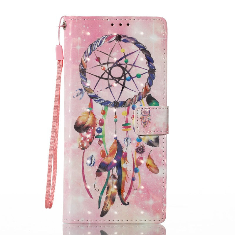 3D Painted Pu Phone Case for Samsung Galaxy Note 8