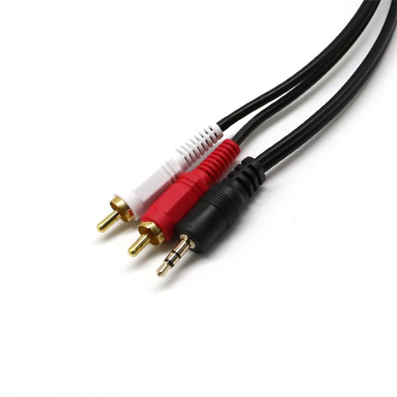 1.5M Audio Cable 3.5mm Jack on RCA Jack to AUX Jack Connector Cables
