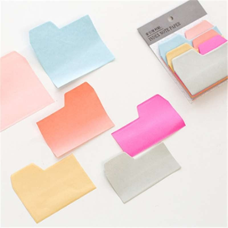1PC Colourful Sticky Notes Post It Memo Pads