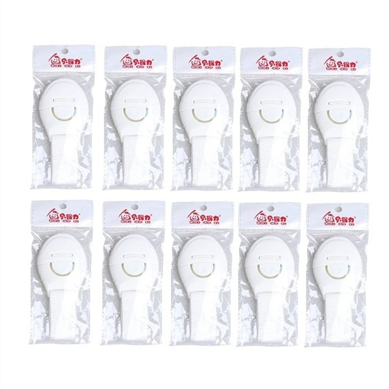 10Pcs Portable Multi-functional Baby Infant Kids Adhesive Safety Locks Latches Door Cupboard Cab...