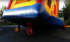 how to dry out your bouncy castle