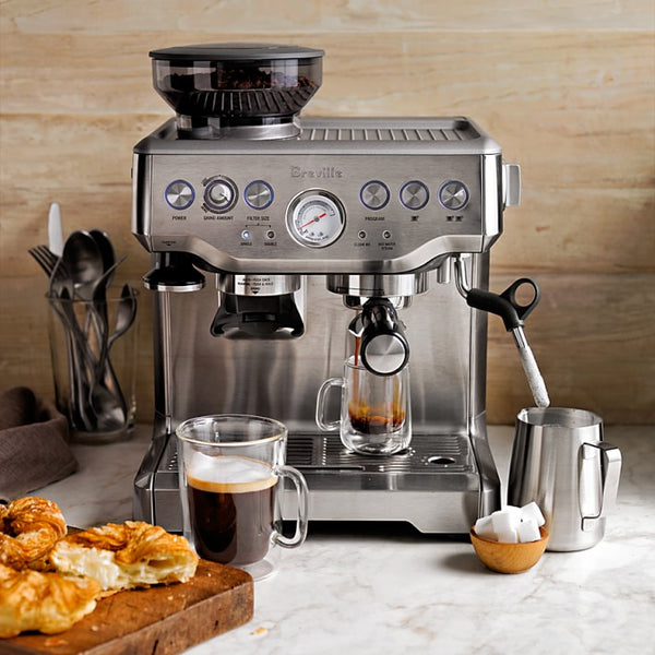 Luxurious Espresso Machine with Frother, a luxury wedding gift idea