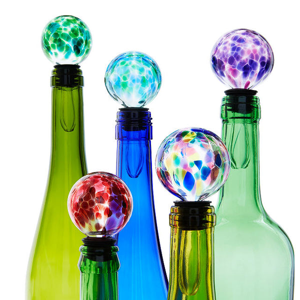 Beautiful and fun birthstone themes wine bottle stoppers
