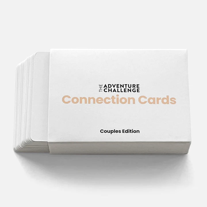 Reignite the spark in your relationship with weekly date nights. Photo of The Adventure Challenge Connection Cards Couples Edition.