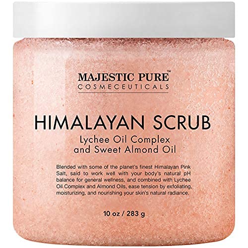 Lychee and Himalayan Salt Scrub, a perfect birthday self-care gift for your wife