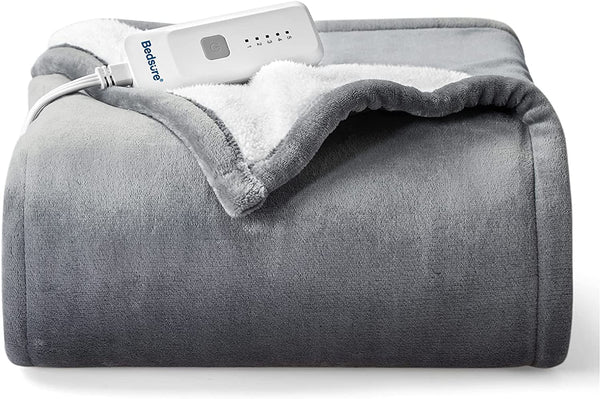Soft Heated Blanket Throw, a thoughtful birthday gift idea for your wife