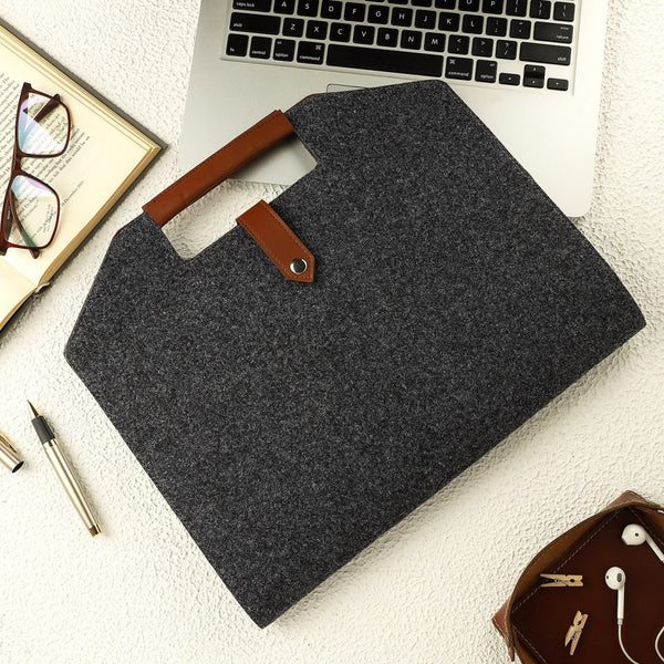 Eco-friendly Felt Laptop Case, a surprise gift idea for your husband