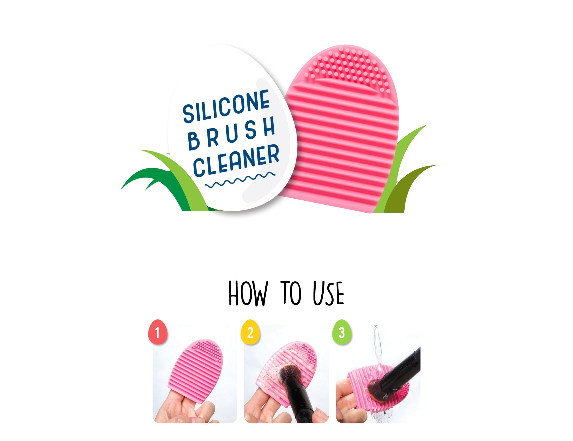 SILICONE MAKEUP BRUSH CLEANER - J.Cat Beauty