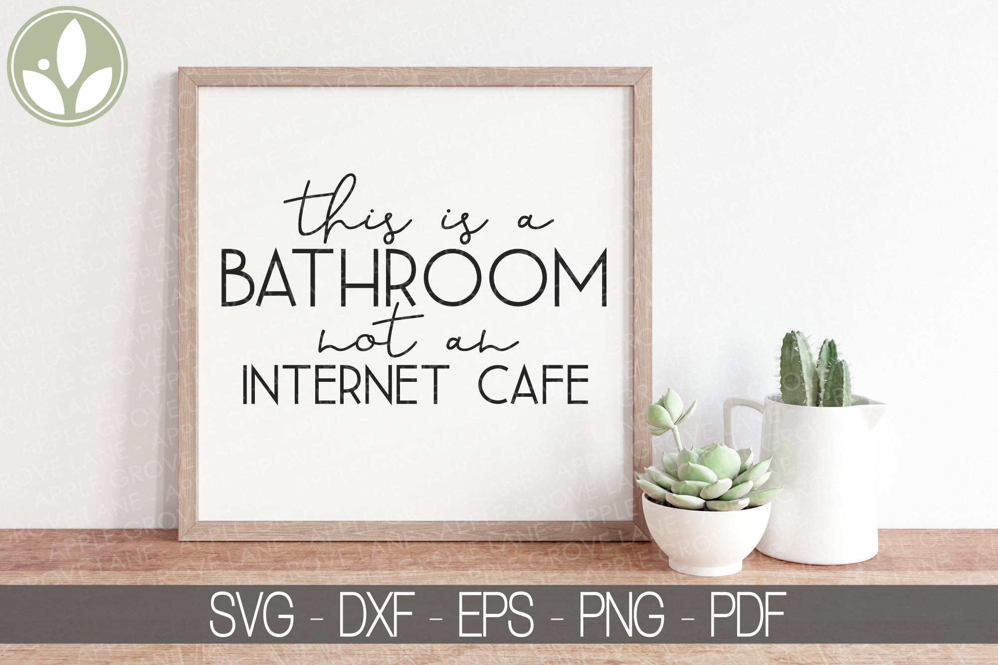 This Is A Bathroom Not An Internet Cafe Printable