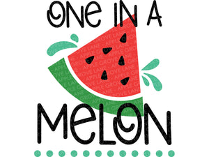Download One In A Melon Svg Summer Svg Watermelon Svg Fruit Svg Svg Eps Apple Grove Lane