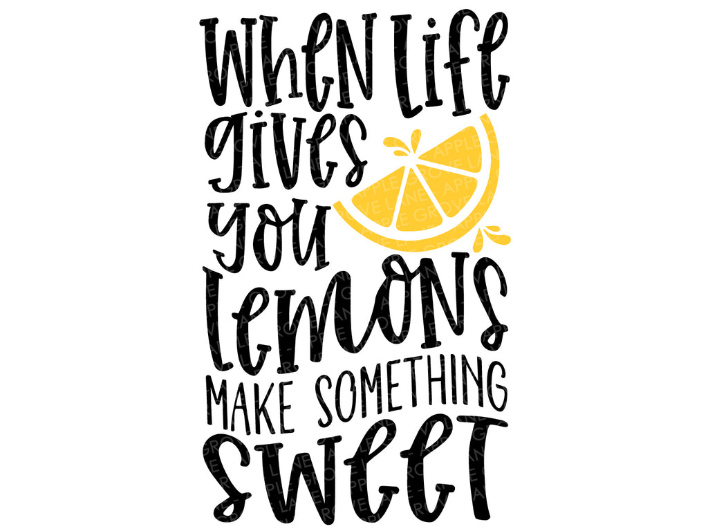 Lemonade Svg - When Life Gives You Lemons Svg - Lemon Svg - Lemonade P ...