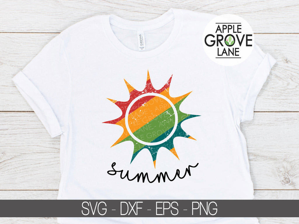 Download Summer Svg Sun Svg Rainbow Sun Svg Beach Svg Vacation Svg Sv Apple Grove Lane