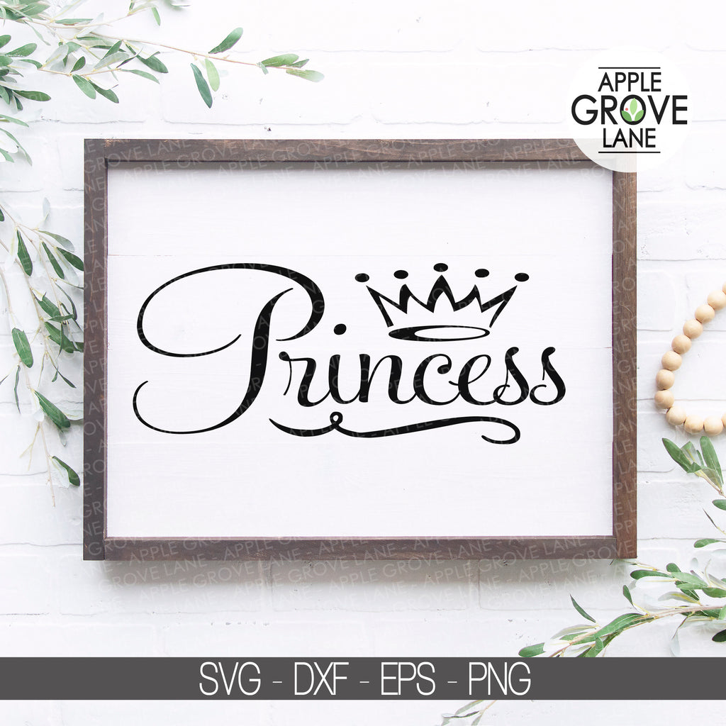 Download Princess Crown Svg Princess Svg Crown Svg Princess Clipart Baby Pr Apple Grove Lane