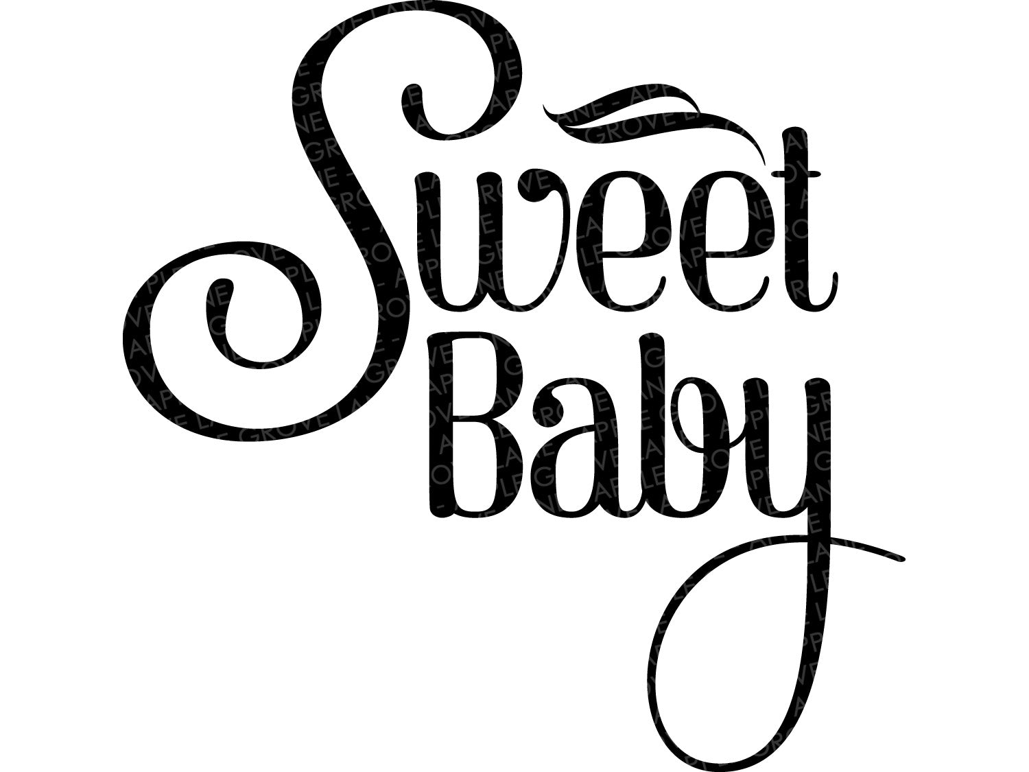 Sweet Baby Svg Baby Svg Baby Nursery Svg Baby Decor Svg Baby S Apple Grove Lane