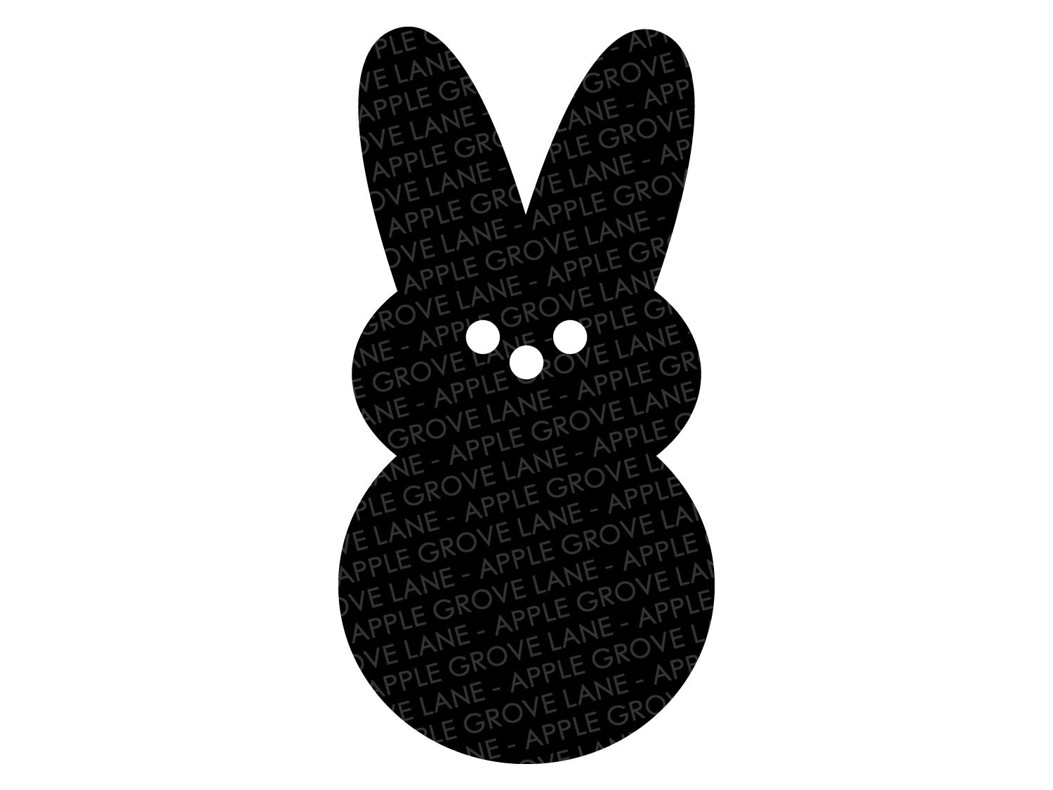 Peeps Svg Easter Svg Bunny Svg Rabbit Outline Svg Bunny Silhou Apple Grove Lane