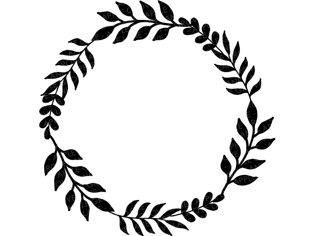 Free Free 186 Simple Flower Wreath Svg SVG PNG EPS DXF File