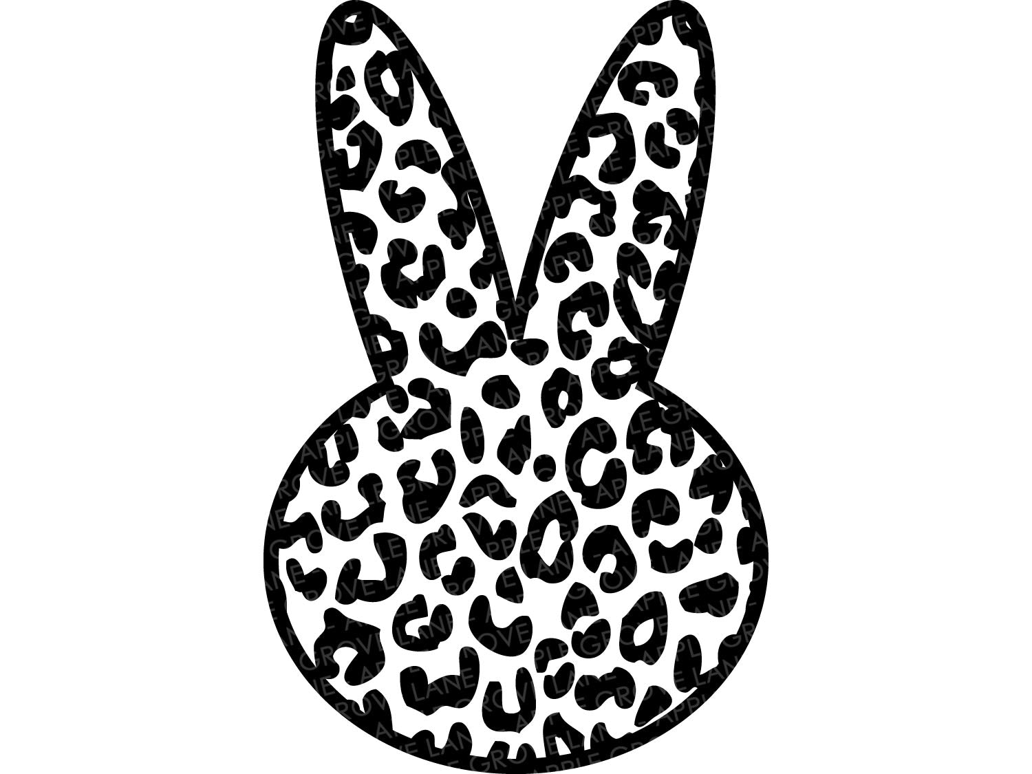 leopard print bunny shirt