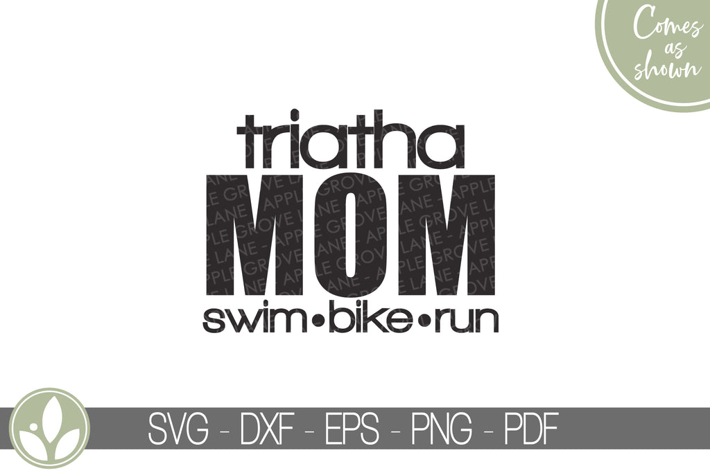 Download Swim Bike Run Svg Triathlon Svg Runner Svg Running Svg Race Mo Apple Grove Lane