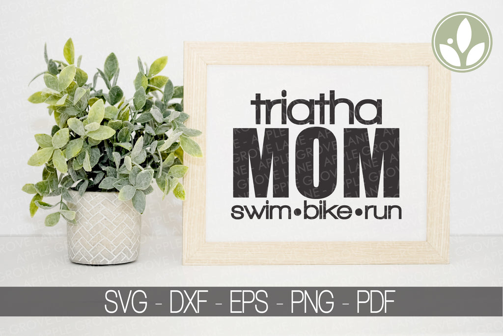 Download Swim Bike Run Svg Triathlon Svg Runner Svg Running Svg Race Mo Apple Grove Lane