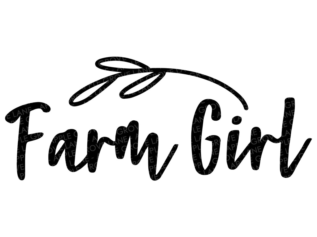 Download Farm Girl Svg Farm Svg Country Girl Svg Farmhouse Svg Farm Lif Apple Grove Lane