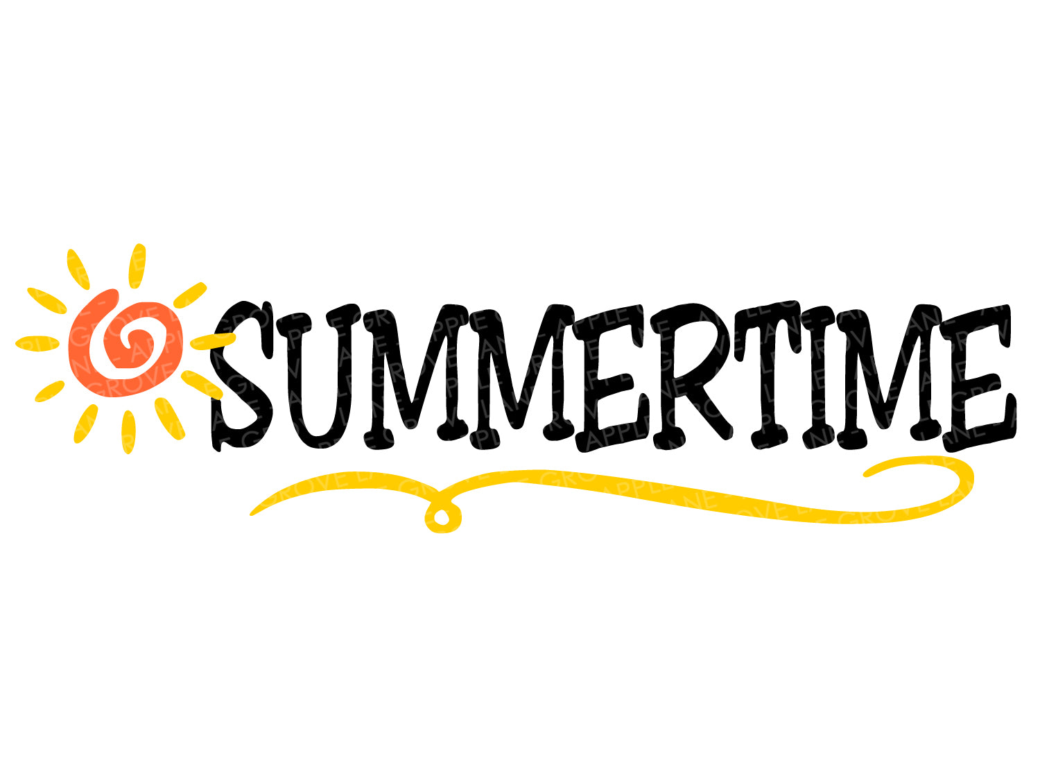 Download Summertime Svg Summer Svg Sun Svg Beach Vacation Svg Summer Apple Grove Lane