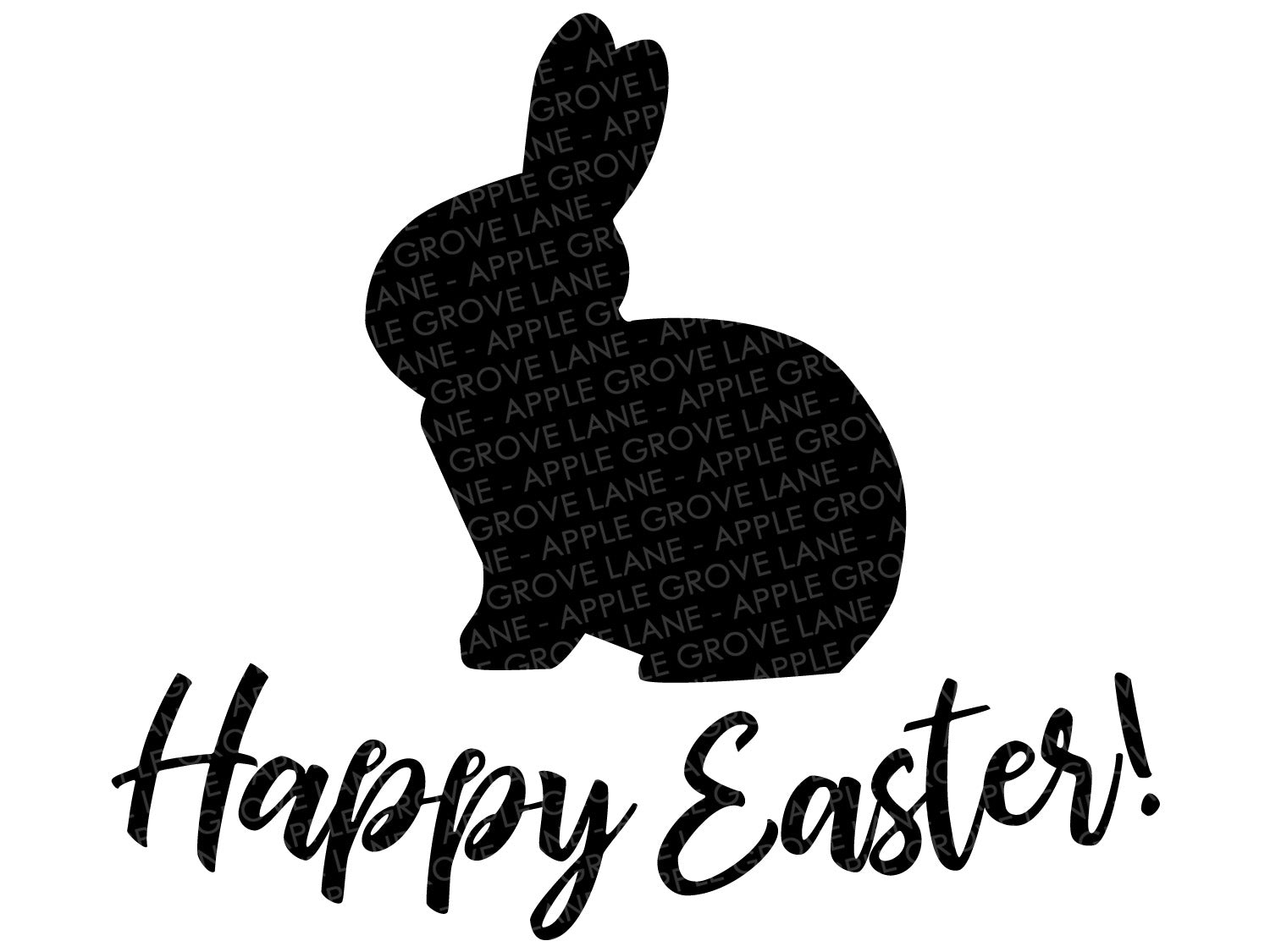 Download Happy Easter Svg Easter Svg Bunny Svg Easter Bunny Svg Rabbit Apple Grove Lane