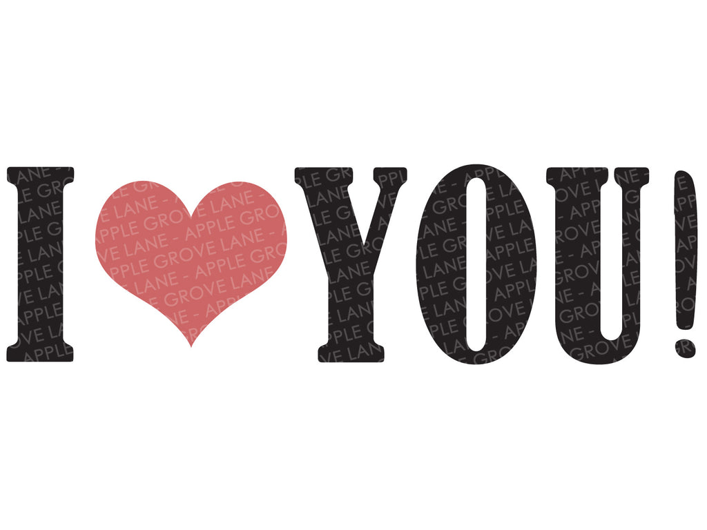 Download I Love You Svg I Heart You Svg Love Svg Heart Svg Valentine Sv Apple Grove Lane