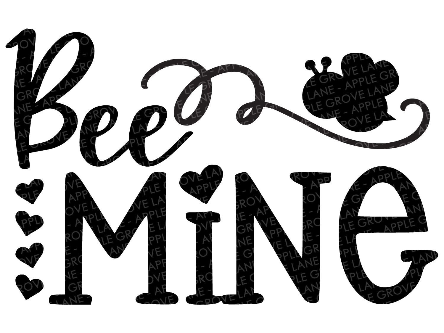 Download Bee Mine Svg Valentine S Day Svg Valentine Shirt Svg Heart Svg Apple Grove Lane