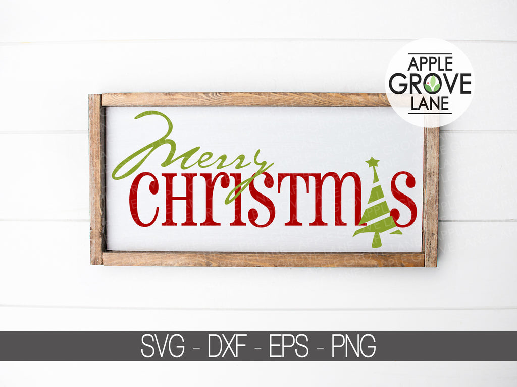 Download Merry Christmas Svg Christmas Svg Christmas Tree Svg Merry Chris Apple Grove Lane