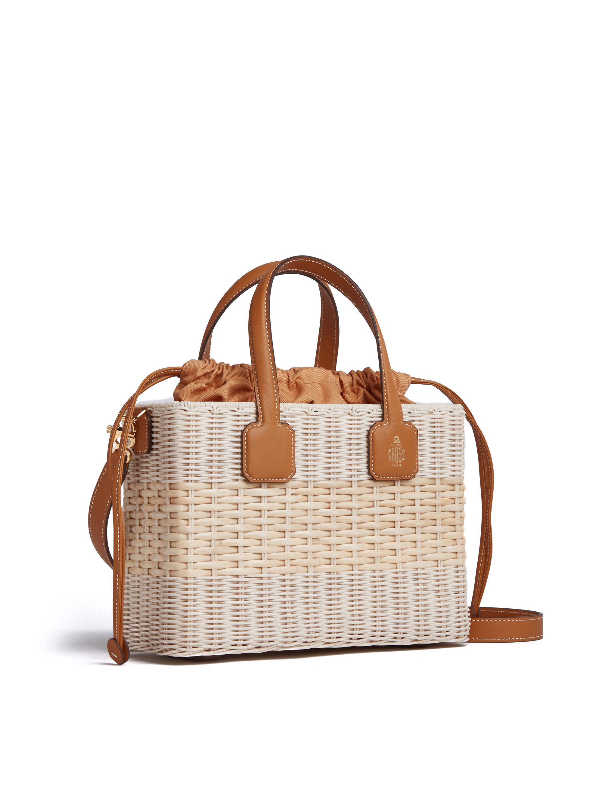 wicker side bag