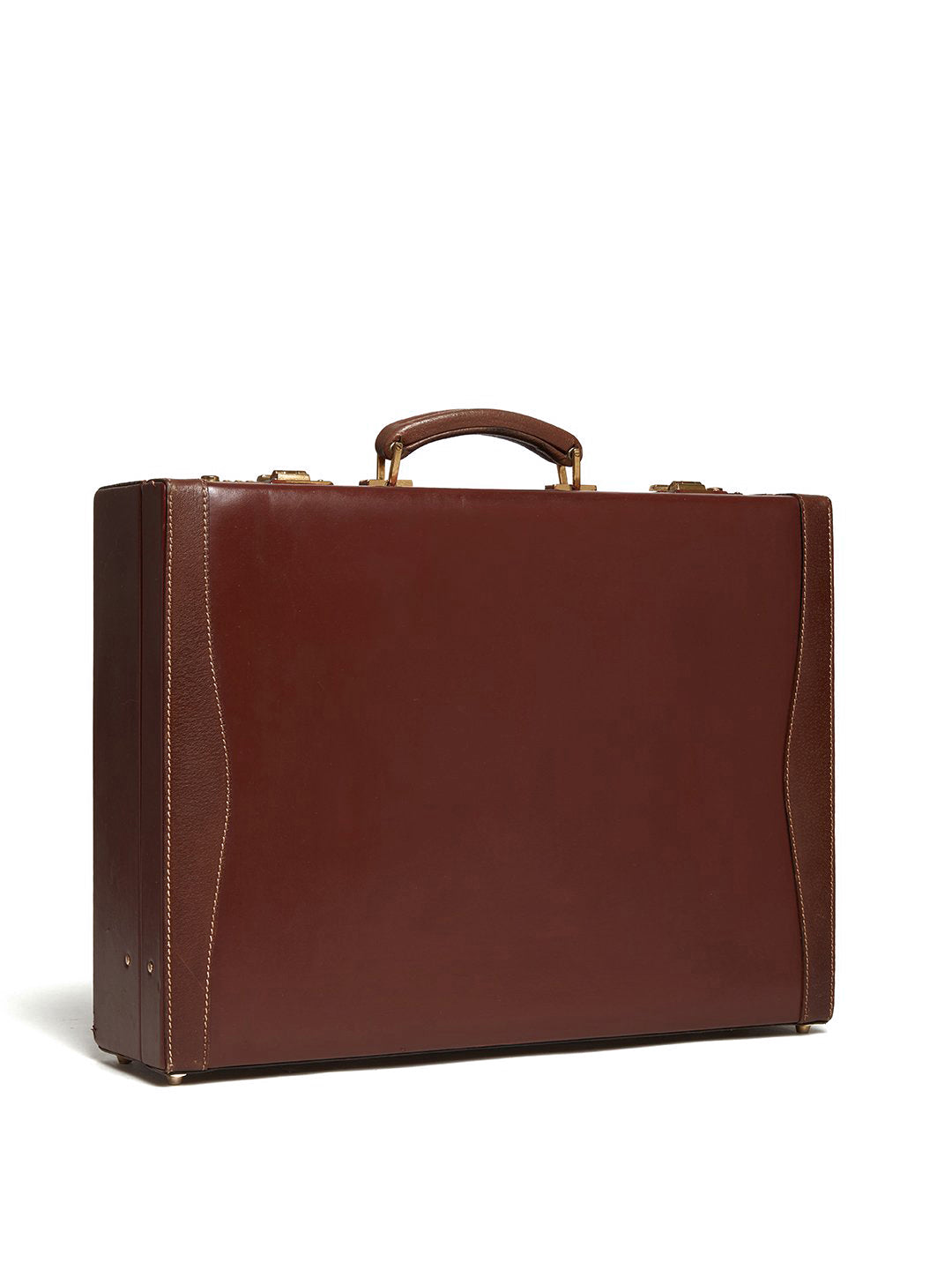 hard sided leather briefcase