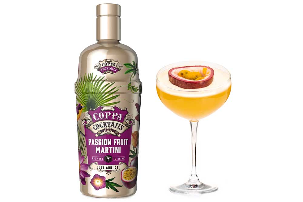 Premium Ready To Drink Coppa Cocktails Passionfruit Martin 700ml 1 Il Gusto Uk 